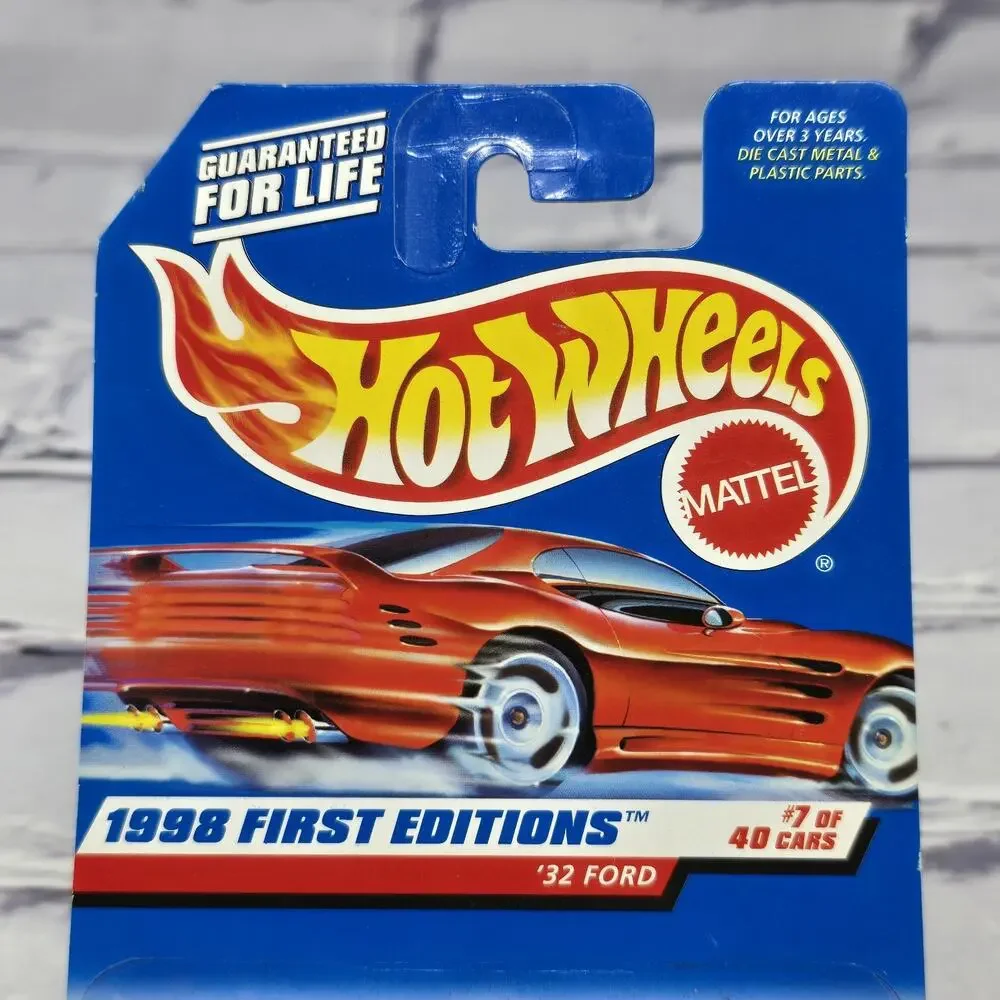 1998 Hot Wheels #636 First Editions 7/40 32 FORD Black